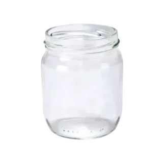 Pot de yaourt en verre