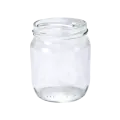 Pot de yaourt en verre