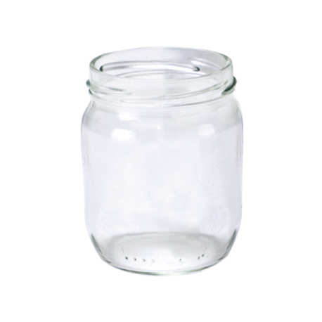 Pot de yaourt en verre avec couvercle, jeu de 8