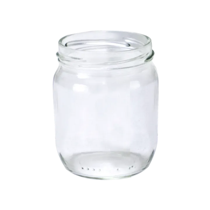 Pot de yaourt en verre
