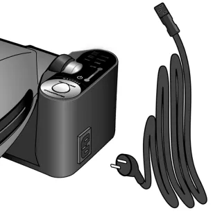 Schwarzes Kabel, 1,2 m