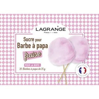 Zuckerwatte-Zucker mit Erdbeergeschmack - Lagrange