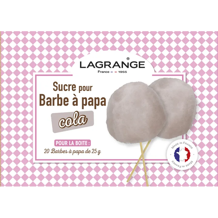 Sucre pour Barbe à papa au Cola