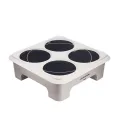 Créativ’® Crepe Makers with 2 Mould Stencils