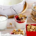 Set of 7 yoghurt jars
