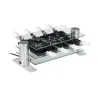 Raclette 4 Transparente 4 personnes poelons