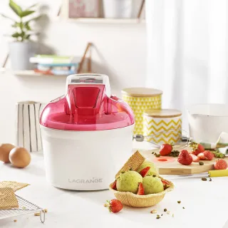 Himbeer-Eismaschine - Hausgemachte Sorbets und Eiscreme