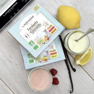 Bio-Fermente mit Vanille- / Himbeer- / Kokosnuss-Aroma