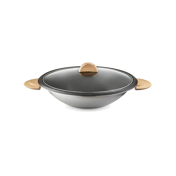 Wok + poignée latérales
