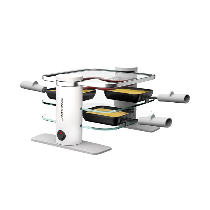 Raclette 4 Transparente 4 personnes