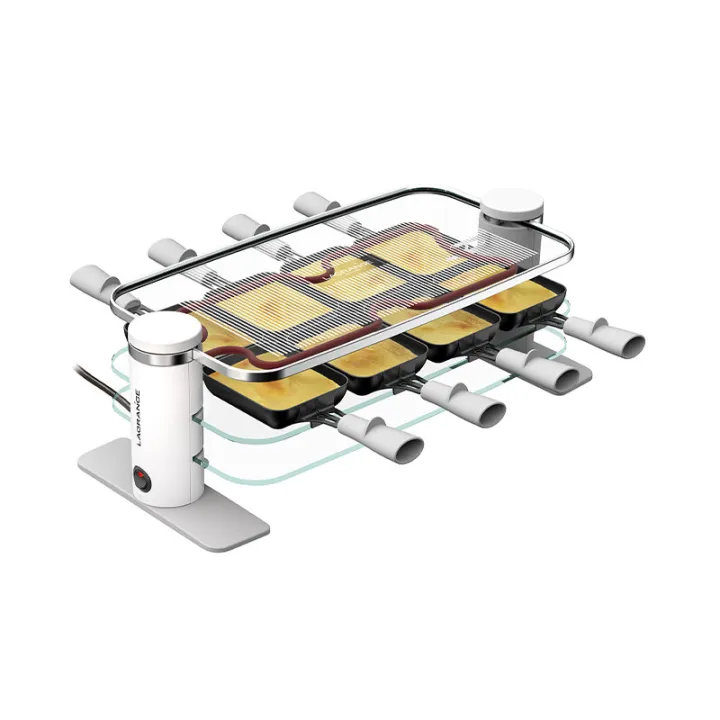 Raclette 4 Transparente 4 personnes