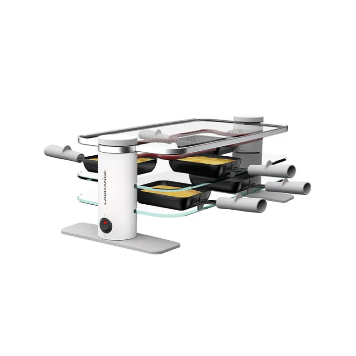 Raclette 4 Transparente 4 personnes