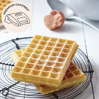 2-Waffel-Plattenset - Premium Gaufres® Lagrange