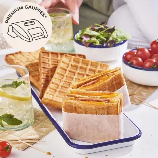 Plattenset für gefüllte Waffeln - Premium Gaufres® Lagrange