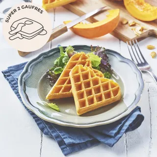 Traditionelle Herzwaffeln-Platten - Super 2 - Lagrange
