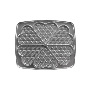 Traditionelle Herzwaffeln-Platten - Super 2 - Lagrange