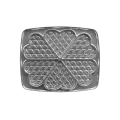 Traditionelle Herzwaffeln-Platten - Super 2 - Lagrange