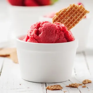Eismaschine - Glaces Pro - Doppelbehälter 2L
