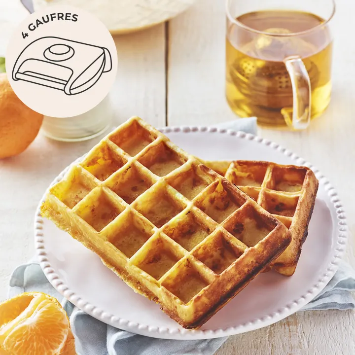 Lagrange Waffelplatten 5x8 - 4 Waffeln