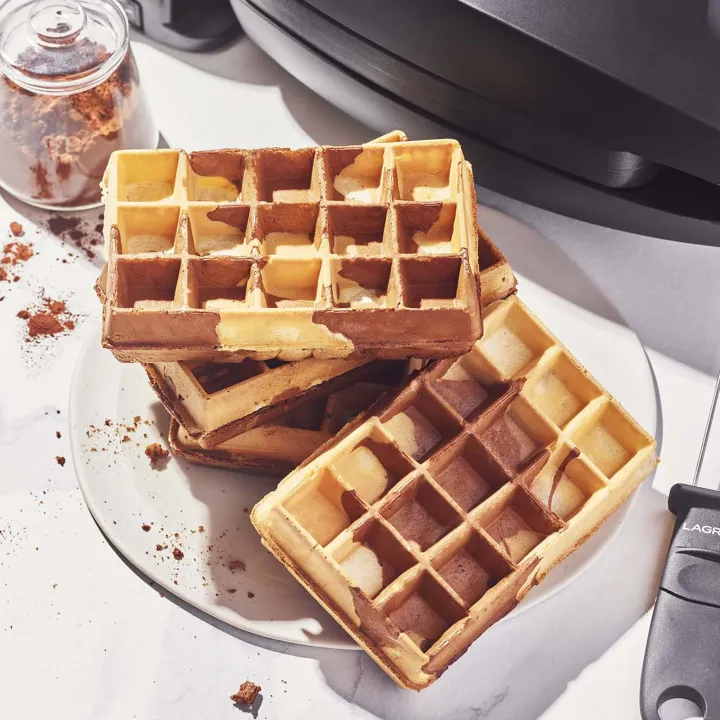 Lagrange Waffelplatten 5x8 - 4 Waffeln