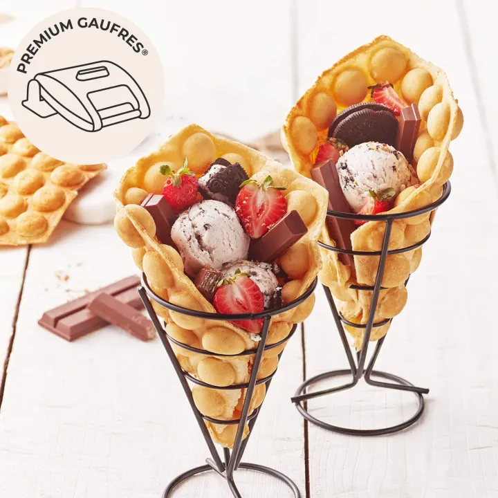 Bubble-Waffelplatten für Premium Gaufres® von Lagrange