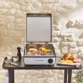 Plancha Pro RVS Deksel – Bescherming & koken