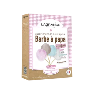 4 parfums de sucres barbes à papa