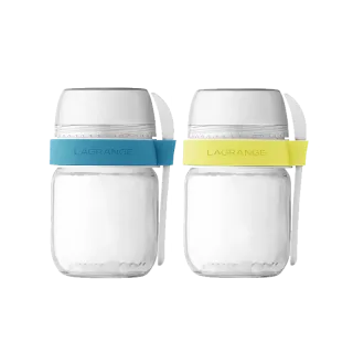 Set of 7 yoghurt jars