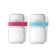 Set of 7 yoghurt jars - en