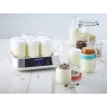 Set of 7 yoghurt jars
