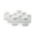Jeu de 9 pots de yaourt