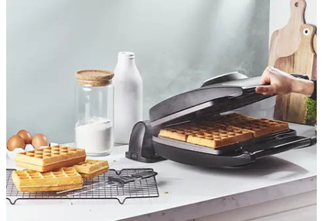 4-Waffeleisen - Hergestellt in Frankreich