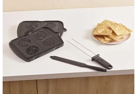 Waffle maker and crepe maker accessories