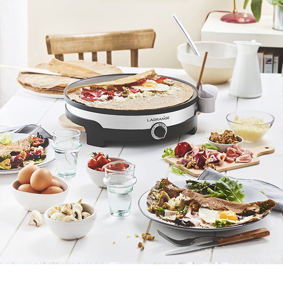 LAGRANGE Crêpière CRÊPIÈRE PRO 209002 : : Cuisine et Maison