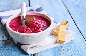 Purée de betteraves : rose comme de la framboise !