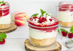 Crumble léger aux fruits rouges