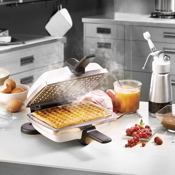 Super 2 Gaufres Waffle Maker - en